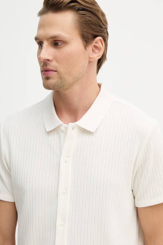 Košulja Guess OLSEN bež M6RP35.KB260