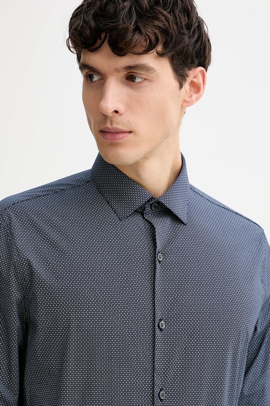 Calvin Klein koszula granatowy LV019EU083