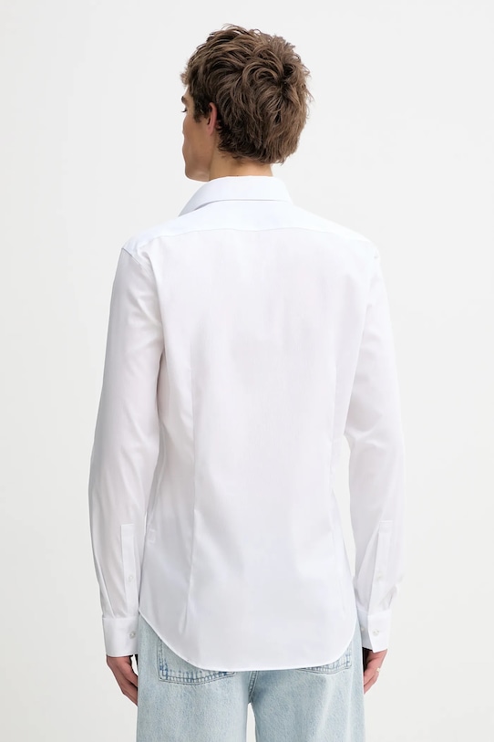 Odzież Calvin Klein koszula LV019EU084 biały