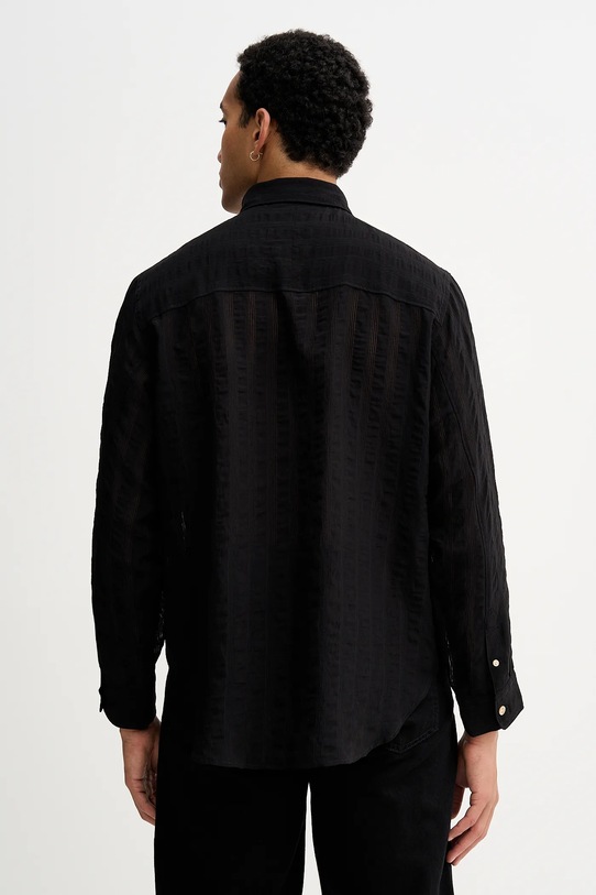 Abbigliamento AllSaints camicia M025SD nero