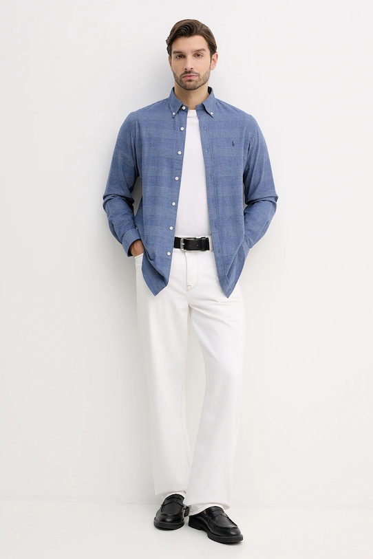 Polo Ralph Lauren koszula 710P07185 granatowy SS26