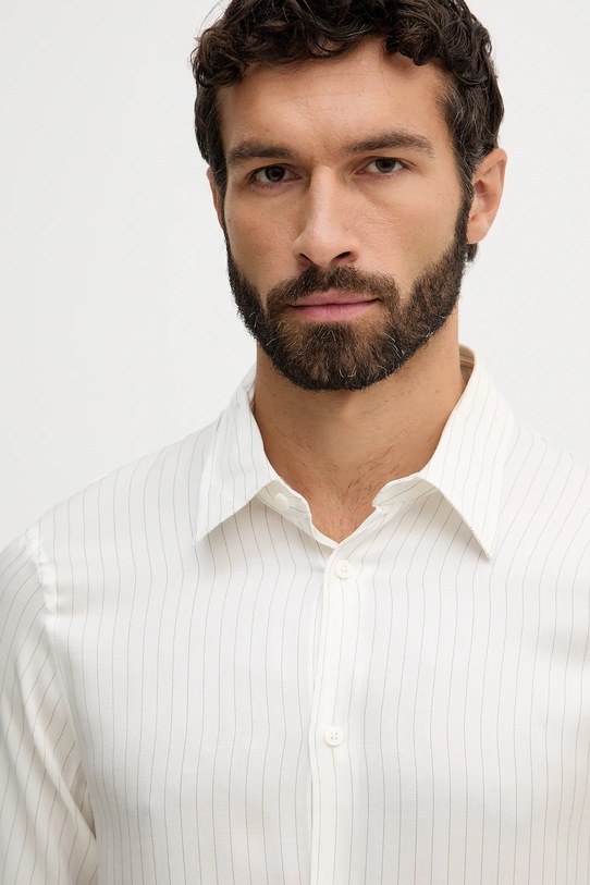 Odzież Armani Exchange koszula XM001817.AF13235 beżowy