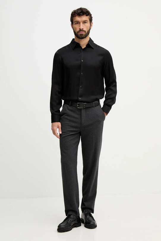 Armani Exchange koszula XM001817.AF13235 czarny SS26