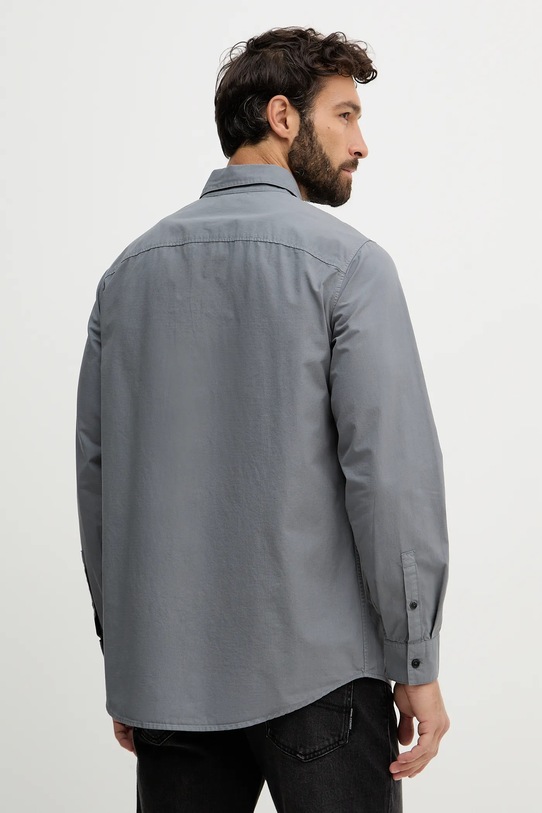 Одежда Хлопковая рубашка Armani Exchange XM002191.AF21226 серый