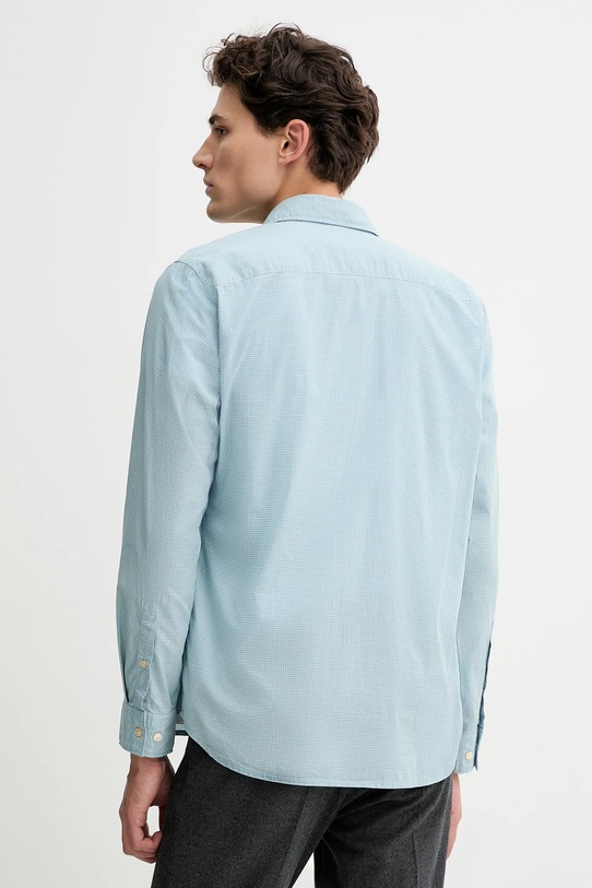 Îmbrăcăminte Marc O'Polo cămașă din bumbac 620720842090 albastru