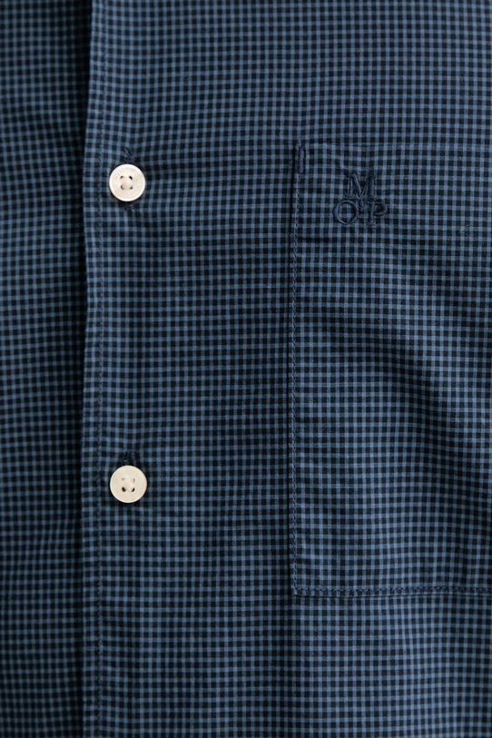 Bavlnená košeľa Marc O'Polo 620720842090 tmavomodrá