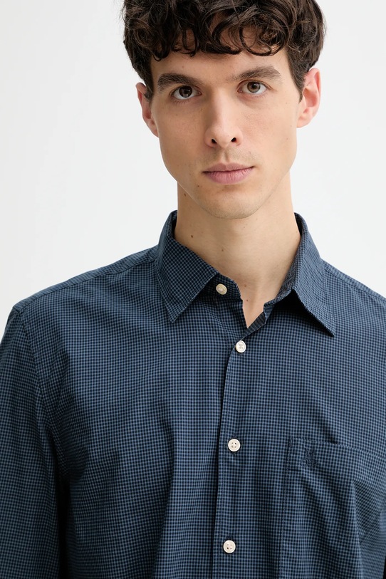 Marc O'Polo koszula bawełniana granatowy 620720842090