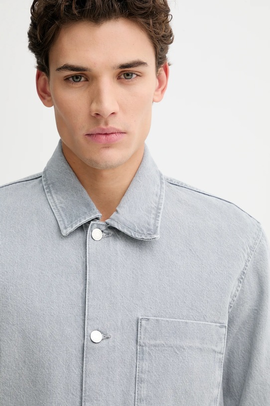 Marc O'Polo koszula jeansowa szary 5000007430