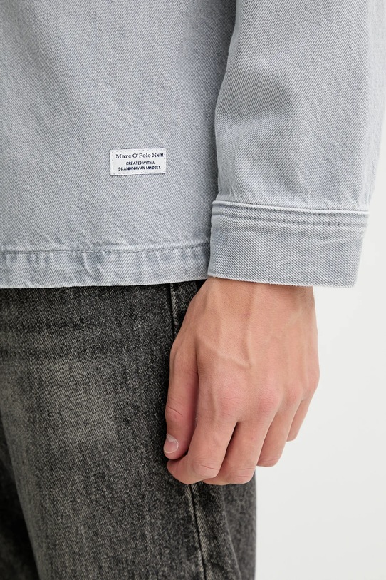 Marc O'Polo koszula jeansowa 5000007430 szary