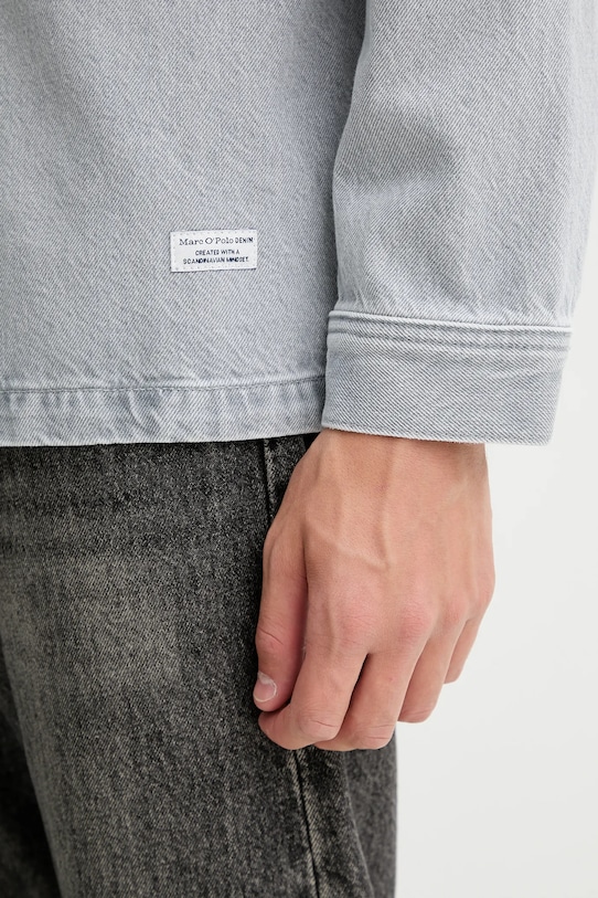 Marc O'Polo koszula jeansowa 5000007430 szary