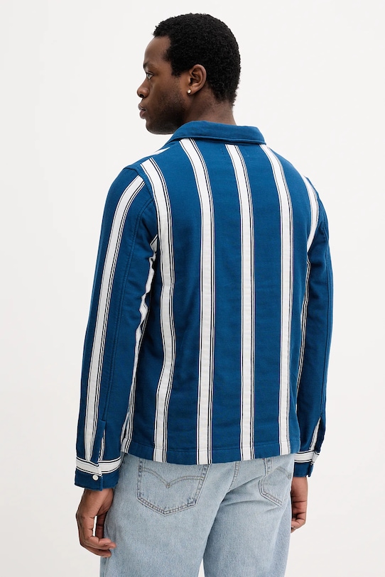 Odzież Marc O'Polo koszula bawełniana 5000007601 niebieski