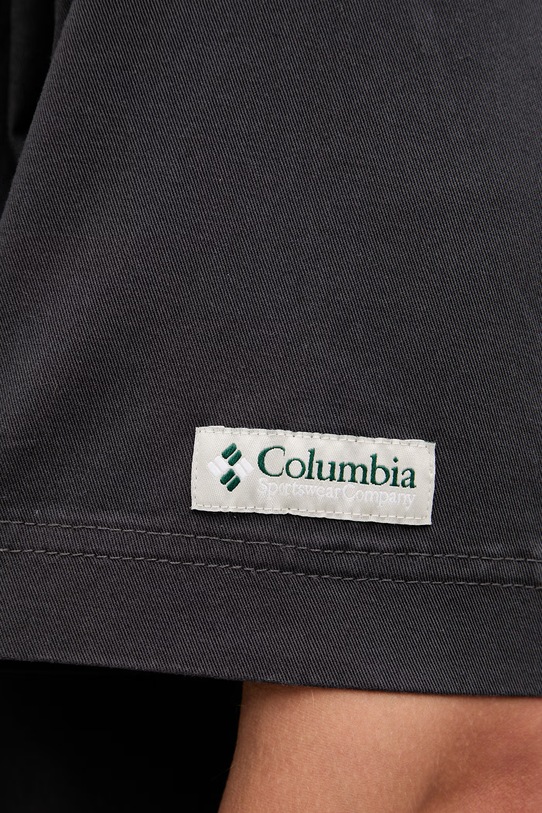 Columbia camicia da uomo con cotone Acker Rock 2157021 grigio