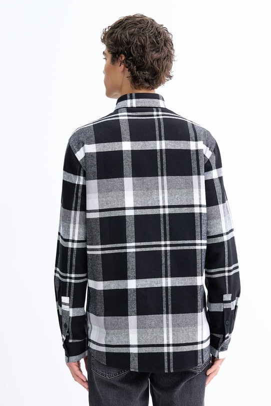 Odzież Karl Lagerfeld Jeans koszula bawełniana B1M16010 szary