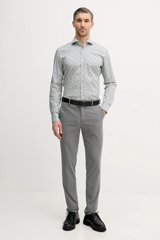 Joop! koszula 30101723 zielony SS26