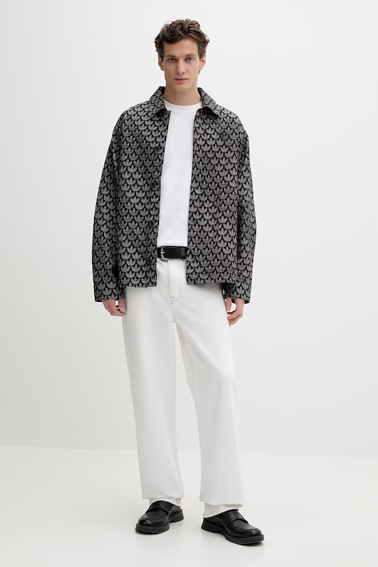 adidas Originals koszula bawełniana KC6379 czarny SS26