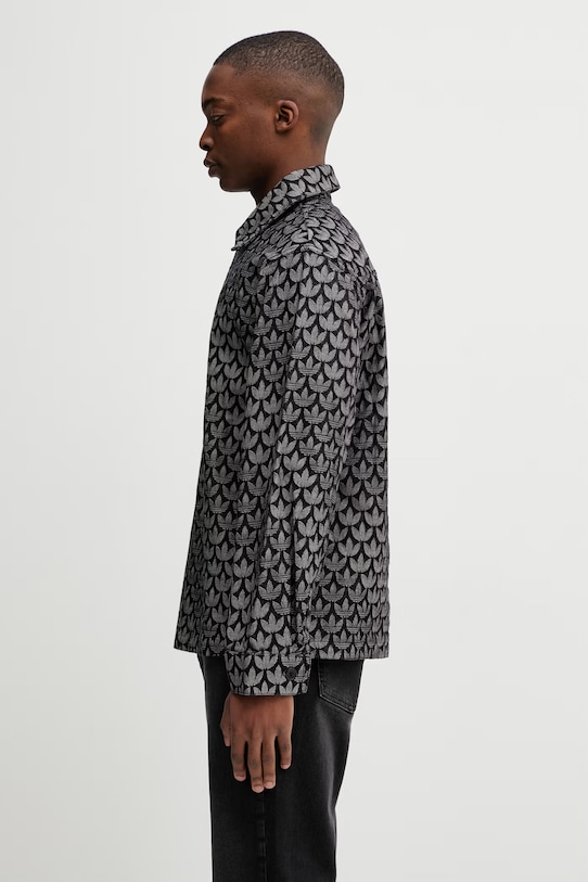 Pamučna košulja adidas Originals KC6379 crna SS26