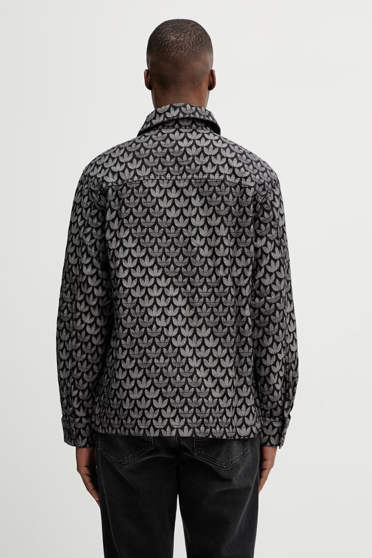 Odjeća Pamučna košulja adidas Originals KC6379 crna