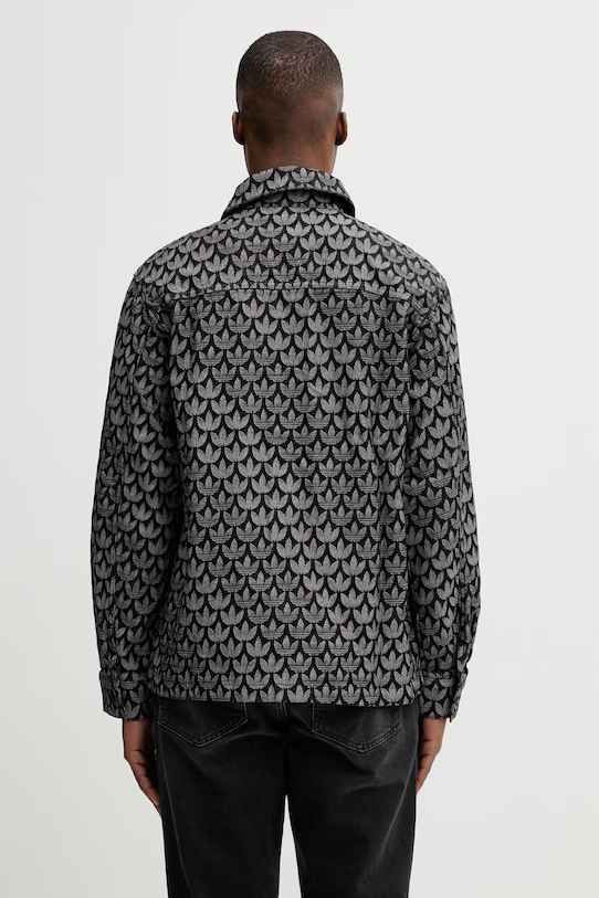 Odjeća Pamučna košulja adidas Originals KC6379 crna