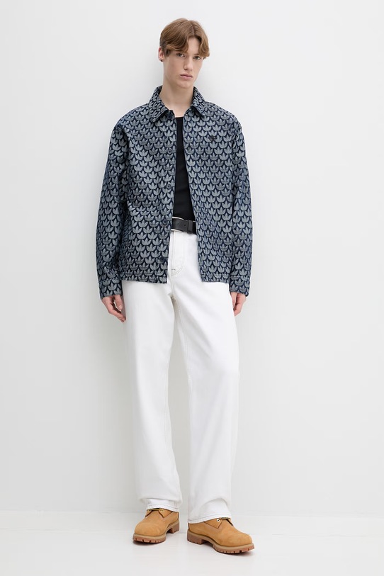 adidas Originals koszula jeansowa KD0397 granatowy SS26