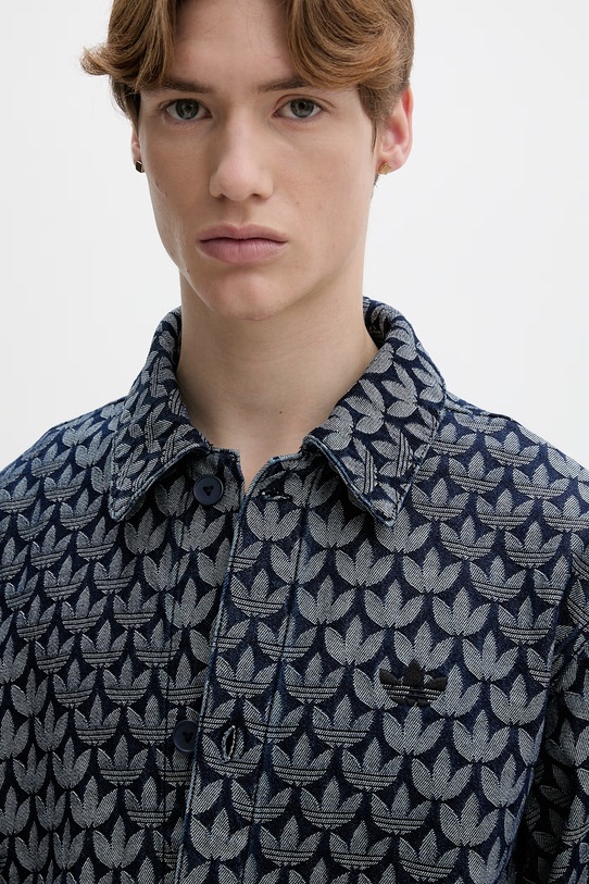 adidas Originals koszula jeansowa granatowy KD0397