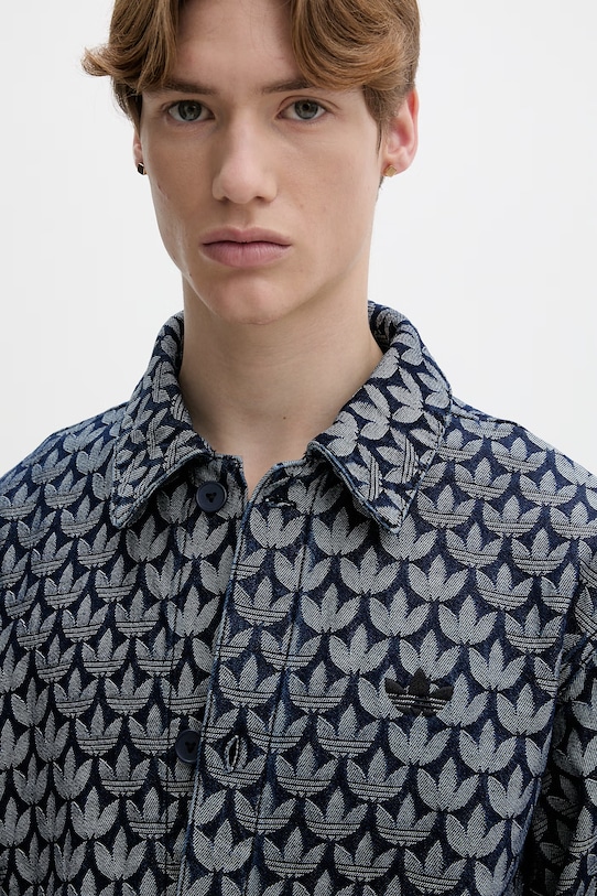 adidas Originals koszula jeansowa granatowy KD0397