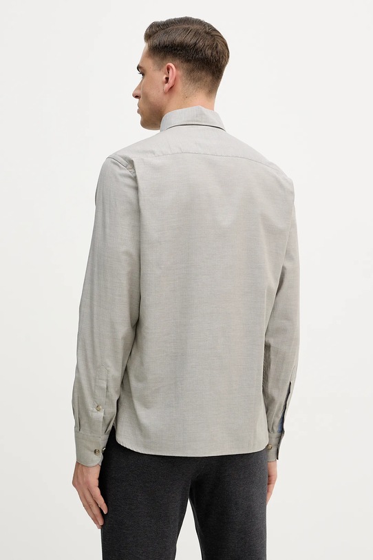 Odzież Hackett London koszula bawełniana HM3010548 zielony