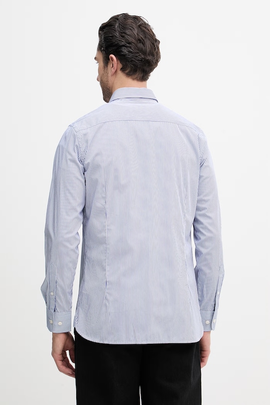 Odzież Hackett London koszula bawełniana HM3010537 niebieski