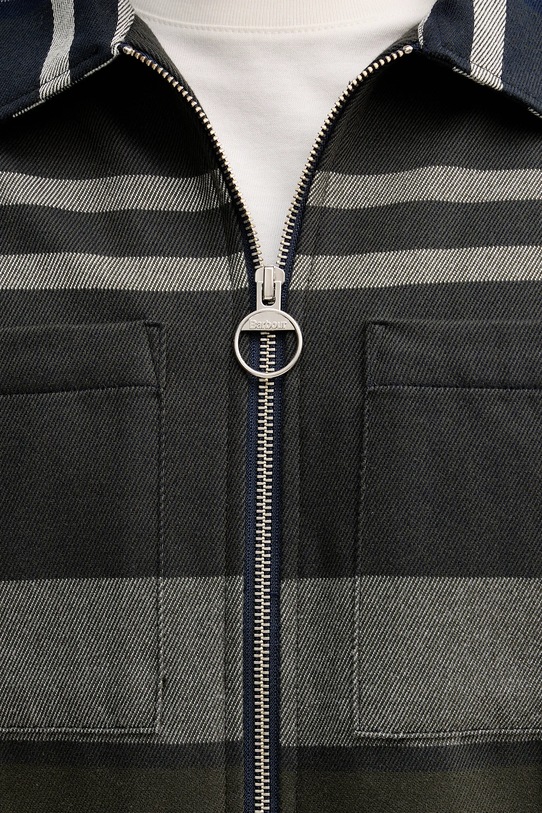 Barbour koszula bawełniana Lannich MOS0343 granatowy