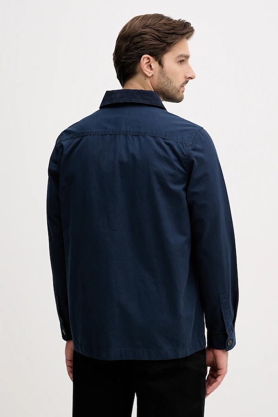 Odzież Barbour koszula bawełniana Cole MOS0411 granatowy