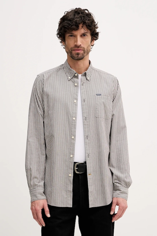 Barbour koszula Longfield regular szary MSH5707