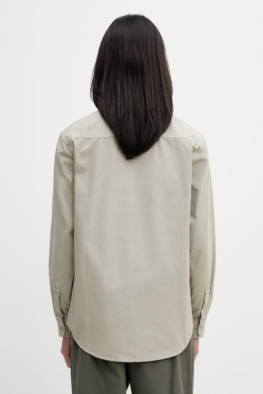 Odzież Carhartt WIP LS Bolton Shirt koszula bawełniana męska I030238.3GEGD beżowy