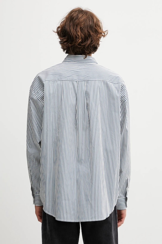 Îmbrăcăminte Carhartt WIP cămașă din bumbac LS Daldry Shirt I035952.3NWXX albastru