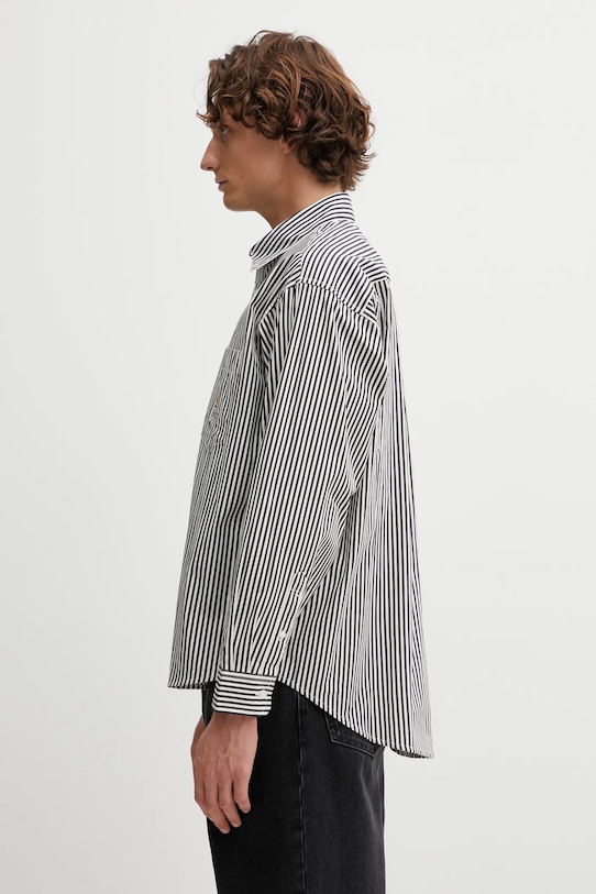 Bavlnená košeľa Carhartt WIP LS Daldry Shirt I035952.3J7XX čierna SS26