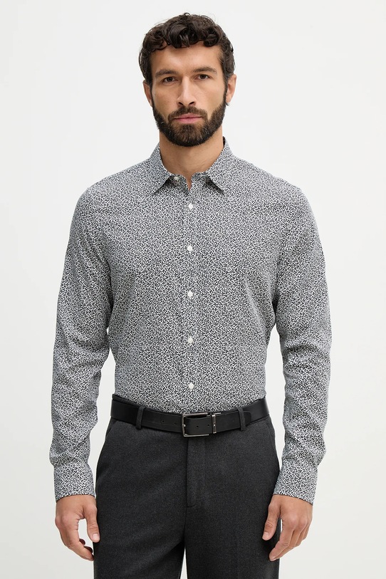 Michael Kors koszula wzorzyste granatowy CR6403VKLQ