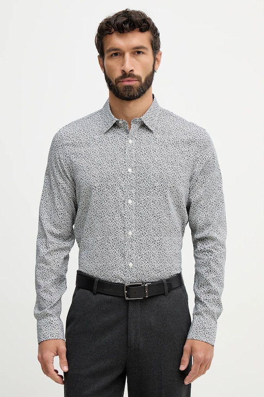 Michael Kors koszula wzorzyste granatowy CR6403VKLQ