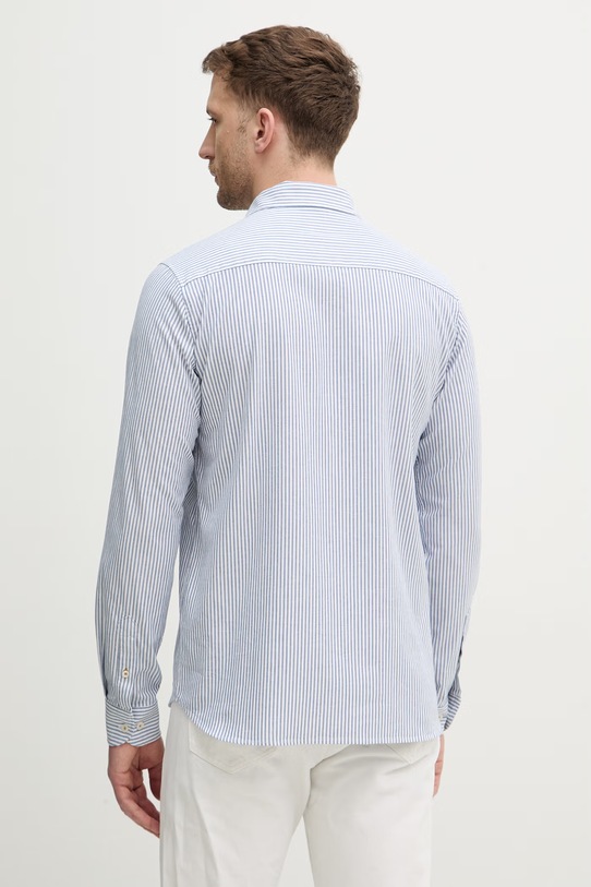 Odzież Mos Mosh koszula Marco 508130 niebieski