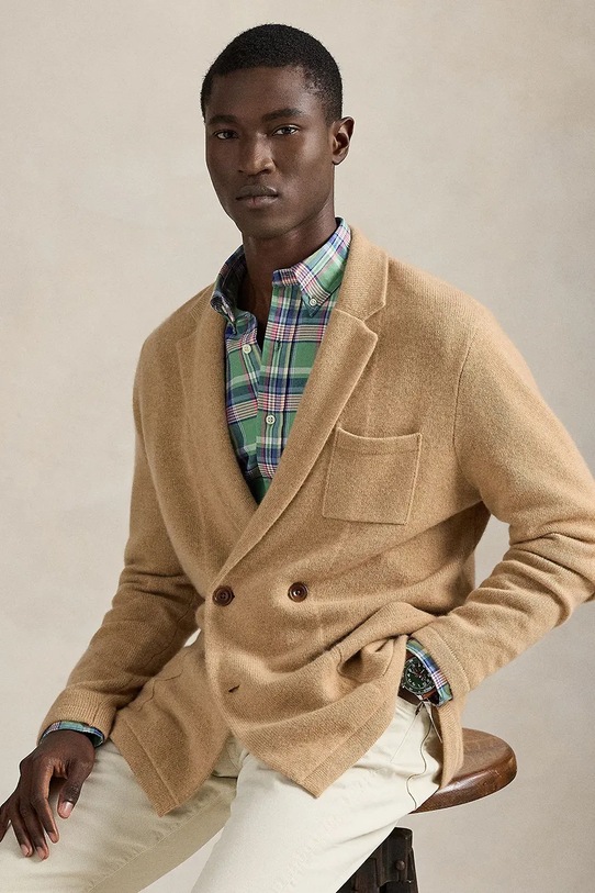 Polo Ralph Lauren koszula bawełniana CLASSIC OXFORD 710922273007 zielony