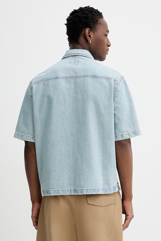 Oblečenie Rifľová košeľa Guess Jeans M6RH52.D5M51 modrá