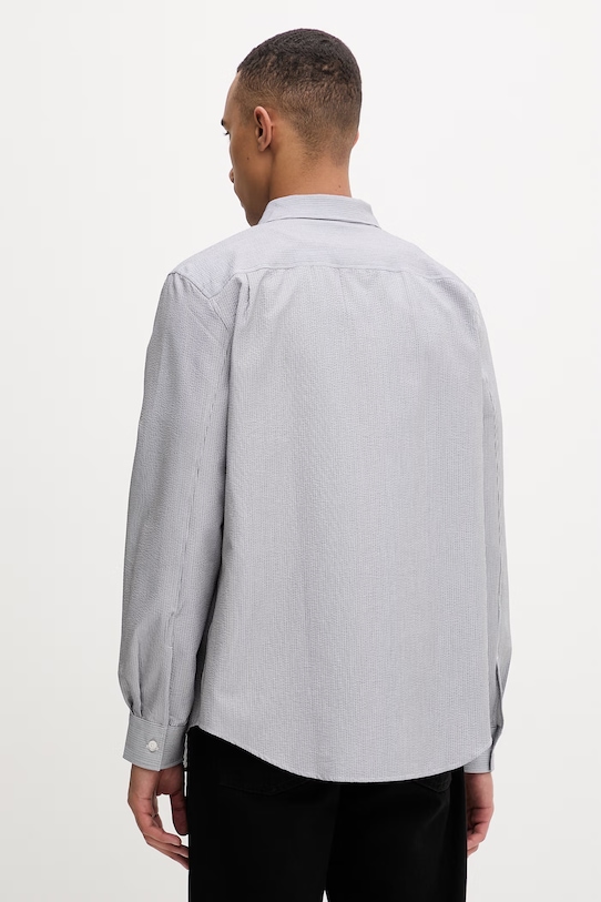 Oblečení Calvin Klein košile pánská s bavlnou LV04LF110G černá