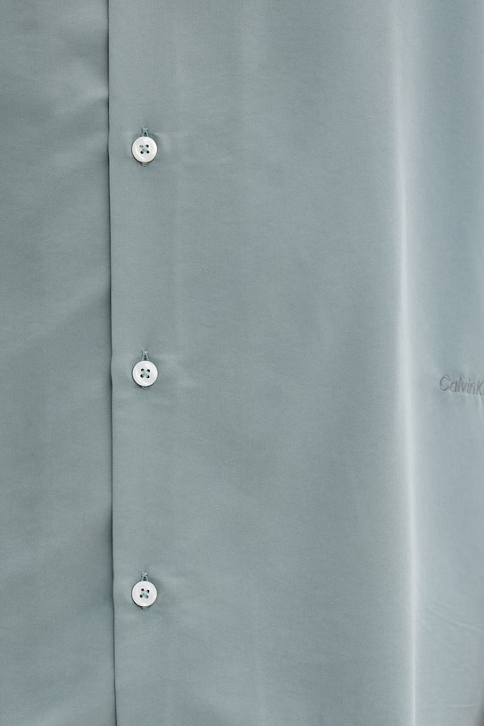 Calvin Klein koszula męska z modalem LV04LF114G zielony