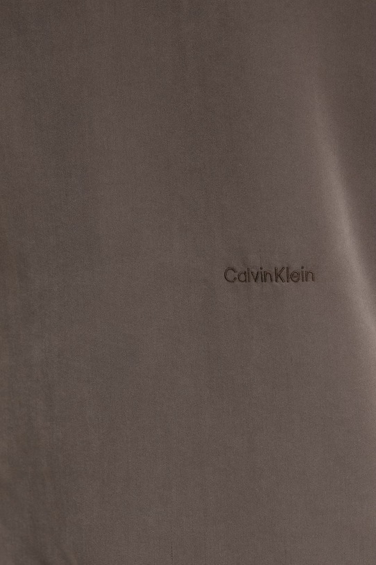 Calvin Klein košulja za muškarce s modalom LV04LF114G smeđa