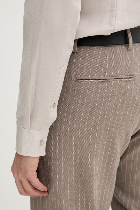 Calvin Klein cămașă pentru bărbați, din in LV019EU121 bej