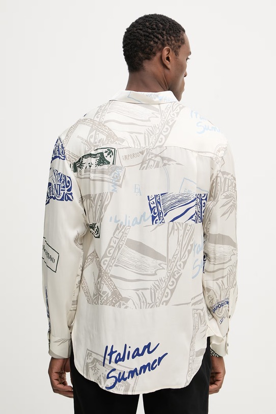 Oblečenie Košeľa Emporio Armani EM005762.AF13285 béžová