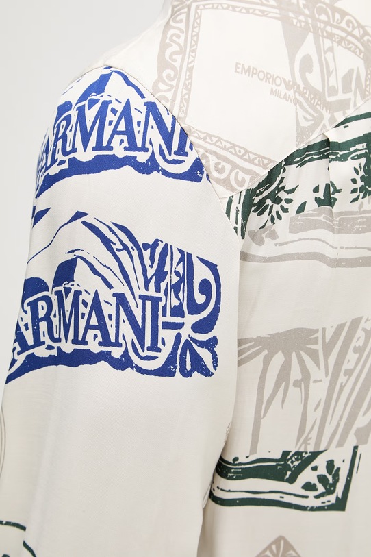 Košeľa Emporio Armani EM005762.AF13285 béžová