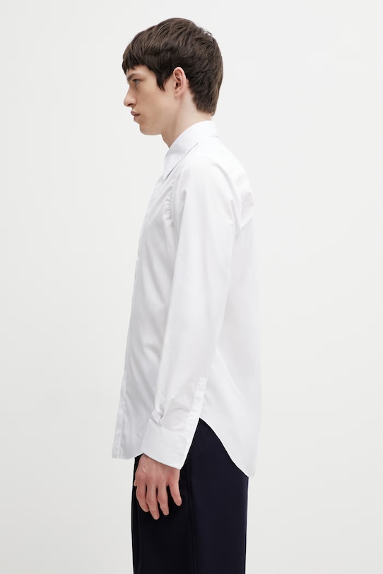 RHUDE Papillon Poplin сорочка бавовняна чоловіча RHSS26SR02361 білий SS26