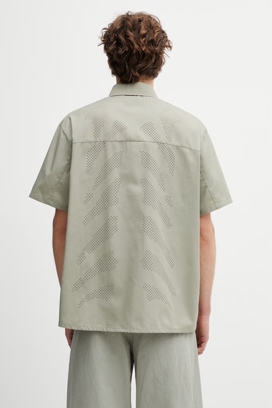 Odzież HELIOT EMIL koszula męska SS26.M.05.077.LDG23 zielony