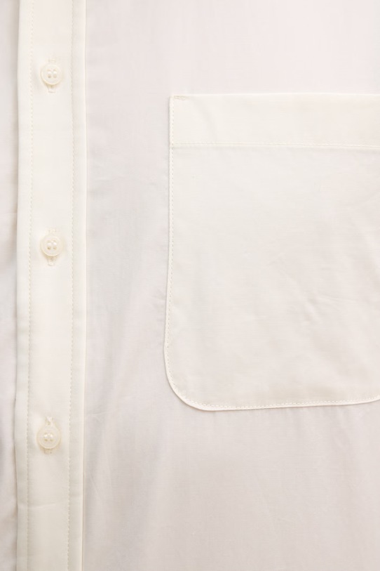 Sisley koszula męska bawełniana 51C3SQ05H beżowy