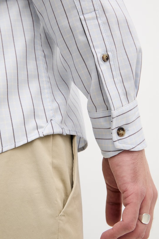 Sisley koszula męska bawełniana 56RDSQ05E