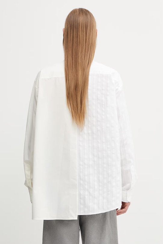 Îmbrăcăminte MM6 Maison Margiela cămașă pentru bărbați, din bumbac SH0DT0025.MTN135.961 bej