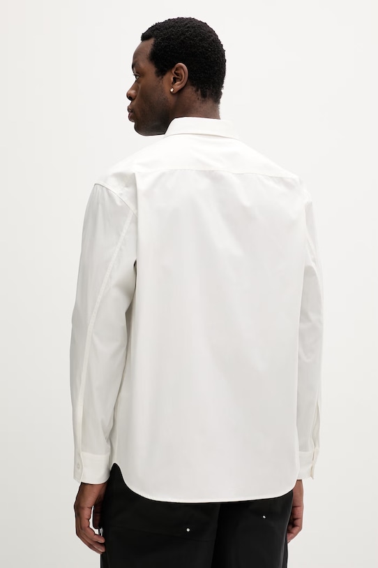 Odzież MM6 Maison Margiela koszula bawełniana SH0DT0043.M35480.101 beżowy